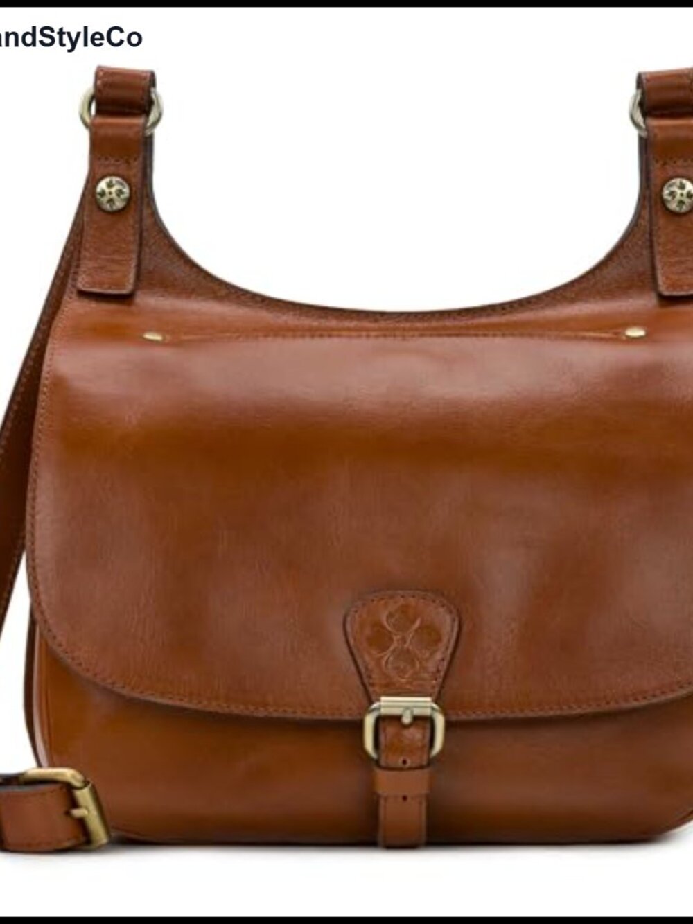 Full Grain Leather Crossbody Bag Adjustable Strap Zip Pockets Handcrafted